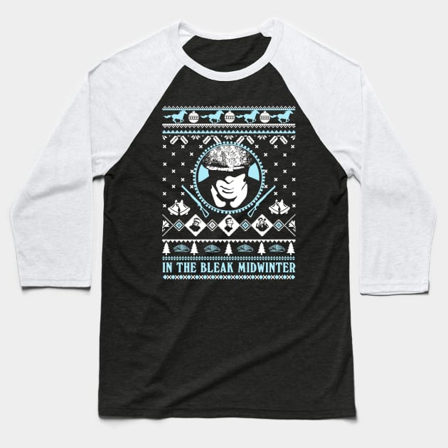 Peaky Ugly Christmas Sweatshirt Baseball T-Shirt by KsuAnn